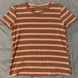 american eagle striped shirt